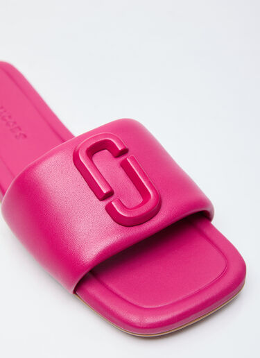 Marc Jacobs The J Marc Leather Slides Pink mcj0255002