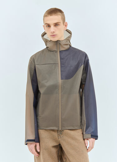 Dime Translucent Tech Jacket Grey dmt0157001