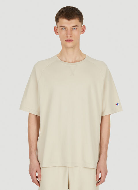 Champion 리버스 위브 1952 T-셔츠 크림 cha0152021