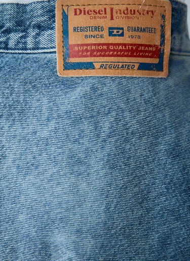 De-Annet-Fsh Midi Skirt Diesel De-Annet-Fsh Midi Skirt Blue dsl0262007