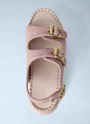 Chloé Nama Sandal Pink chl0263071