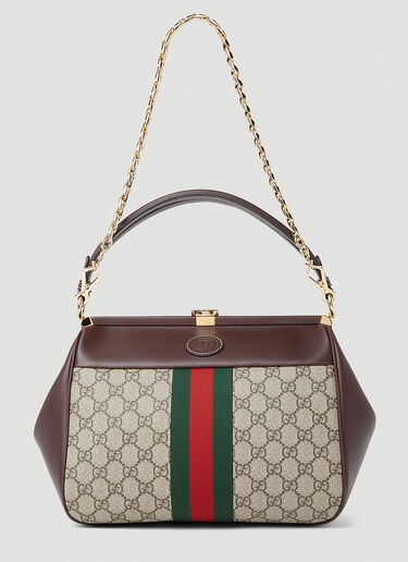 Gucci GG Top Handle Handbag Brown guc0251252