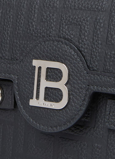 Balmain B-Buzz 皮革手机袋 黑色 bln0153028