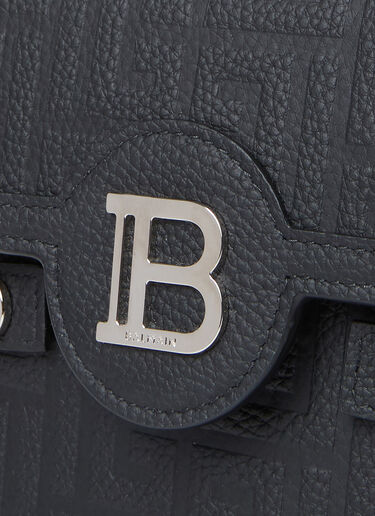 B-Buzz Leather Phone Pouch Balmain B-Buzz Leather Phone Pouch Black bln0153028