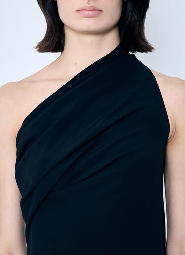Rick Owens Athena Maxi Dress Black ric0259004