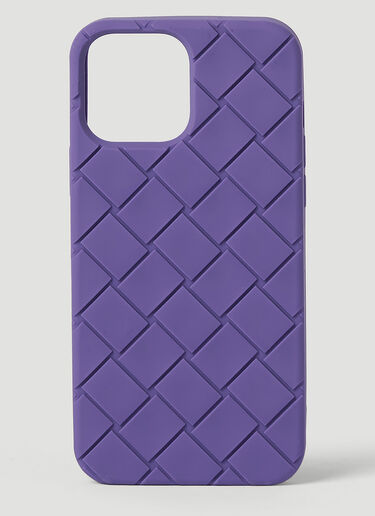Bottega Veneta Intreccio iPhone 13 Phone Case Purple bov0150055