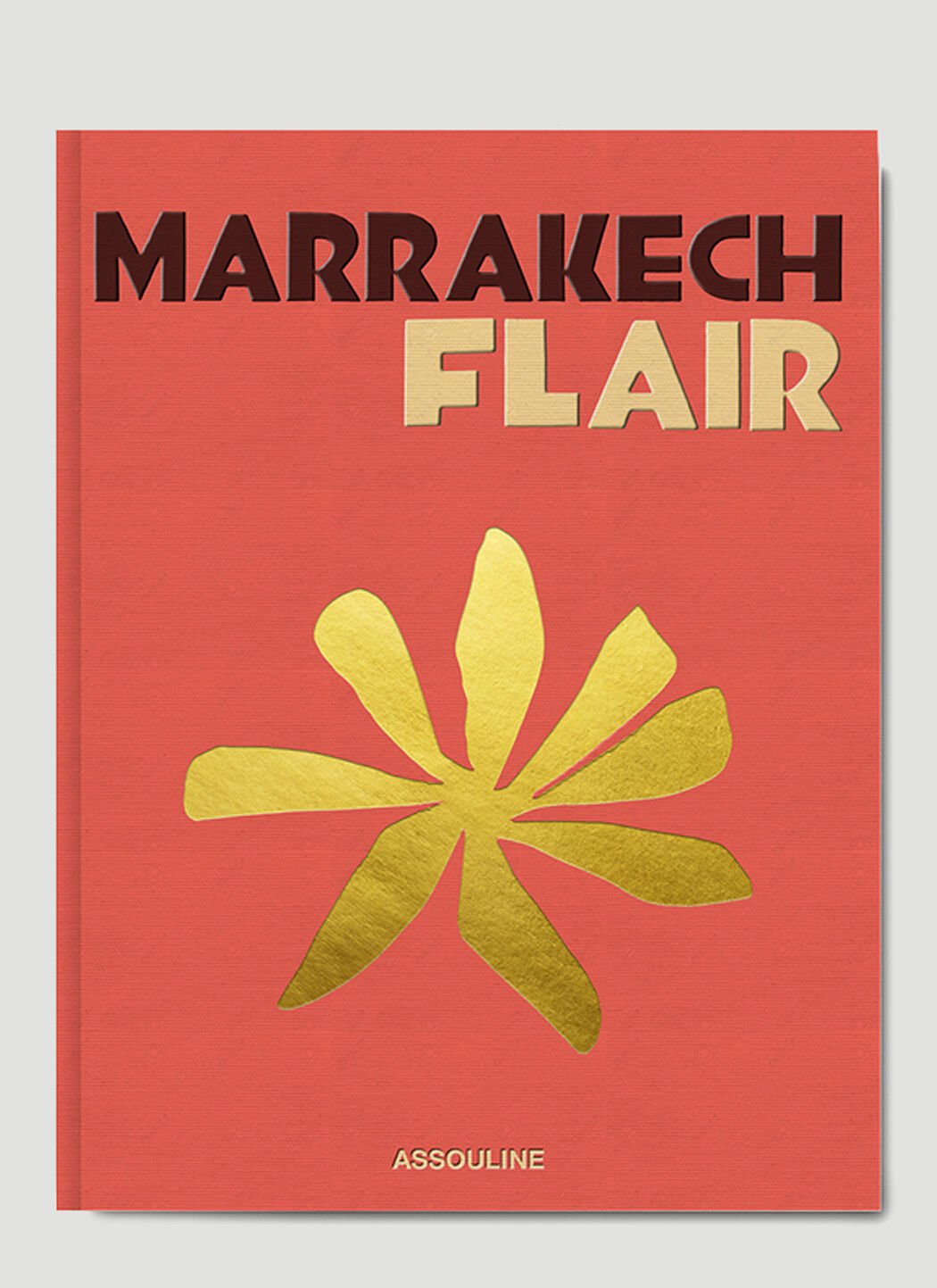 Assouline Marrakech Flair Book Orange wps0691139