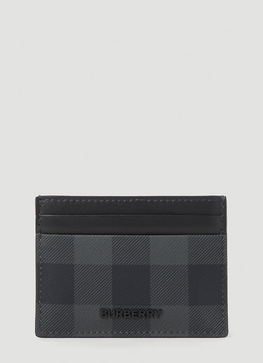 Burberry 格纹卡包 黑色 bur0153045