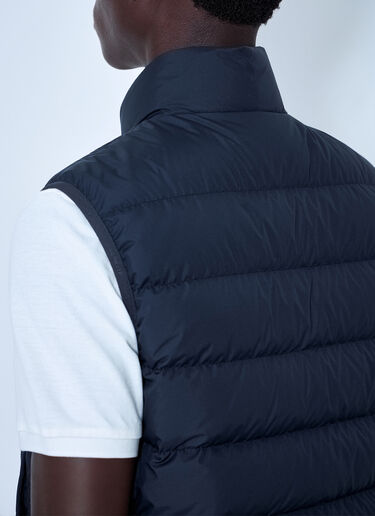 LN-CC® - Moncler: Contrin Down Gilet - Navy Moncler Contrin Down Gilet Navy mon0165020