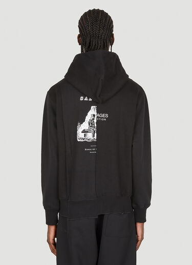 The Salvages Constructed of Different Shades Hooded Sweatshirt Black slv0148008