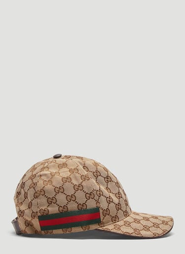 Gucci Original GG Canvas Web Baseball Cap Beige guc0345001