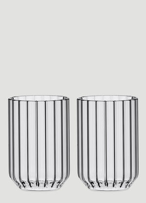 Fferrone Design Set of Two Dearborn Water Glasses Transparent wps0644556