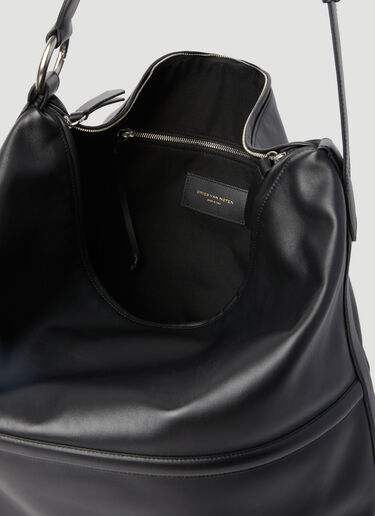 Leather Crossbody Bag Dries Van Noten Leather Crossbody Bag Black dvn0156044