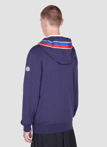 Moncler Logo Hooded Sweatshirt Navy mon0152003