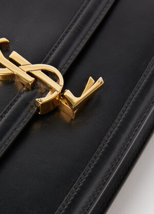 Saint Laurent Solferino Medium Satchel Shoulder Bag Black sla0242018