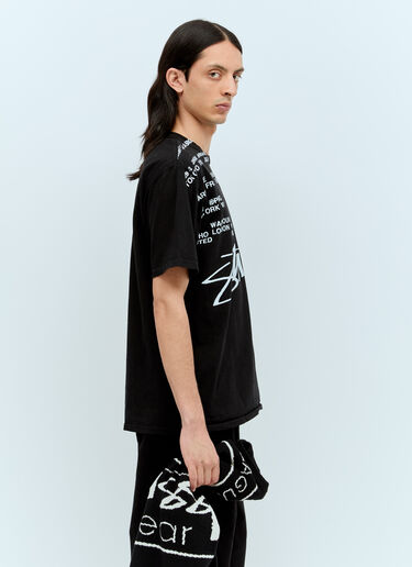 Locations T-Shirt Stüssy Locations T-Shirt Black sts0156031