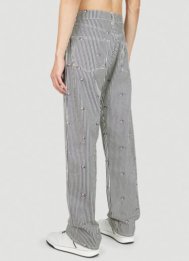 Striped Jeans Kenzo Striped Jeans Grey knz0152002