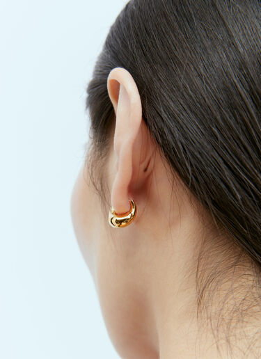Charlotte CHESNAIS Lips Earrings Gold ccn0254001