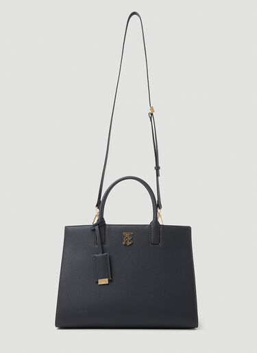 Burberry TB Plaque Tote Bag Black bur0253062