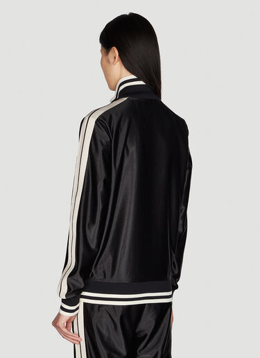 8 Moncler Palm Angels 샤이니 지퍼 트랙 재킷 블랙 mpa0351014