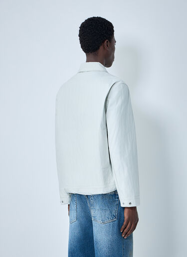 Fred Perry x Craig Green Collared Snap-Button Jacket White fry0164006