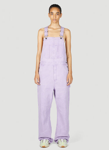 Acne Studios Canvas Cargo Overalls Lilac acn0253020