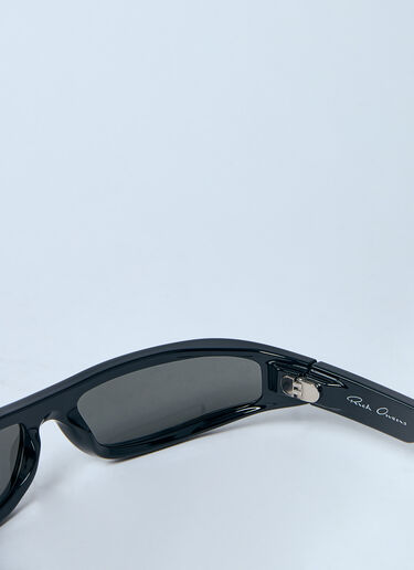 Rick Owens Fog Sunglasses Black ric0359003