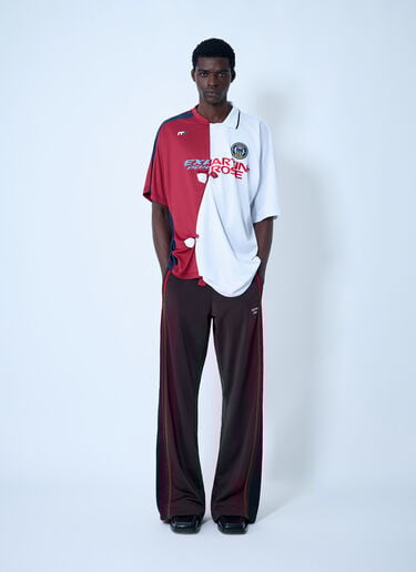 Martine Rose Logo Motif Track Pants Brown mtr0162008