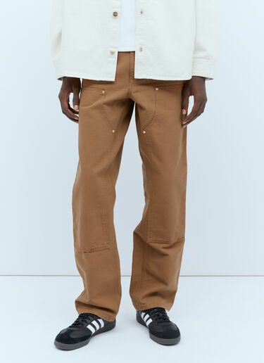 Carhartt WIP Double Knee Pants Brown wip0152002