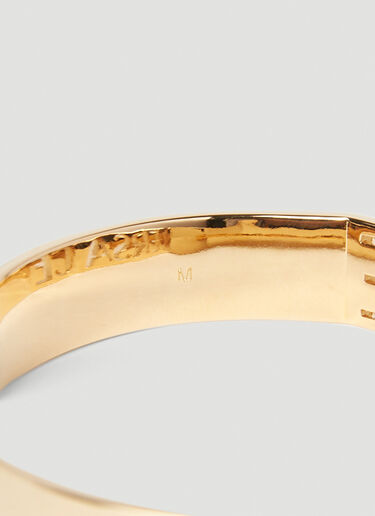 Versace Cut-Out Logo Bracelet Gold ver0152047
