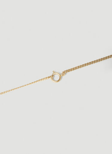 Powder Necklace Vetements Powder Necklace Gold vet0154024