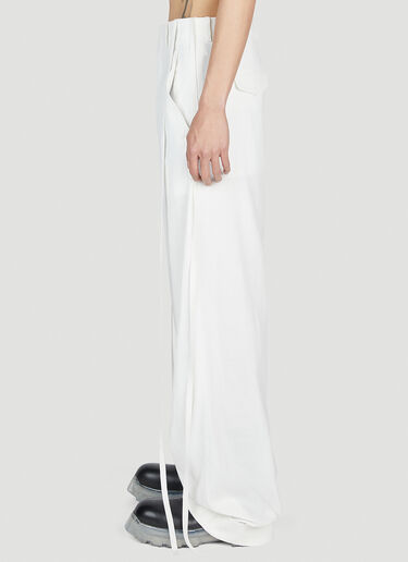 Ann Demeulemeester Leon Pants White ann0152003