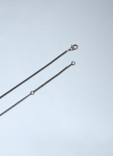 Lemaire Personal Brush Necklace Silver lem0164033