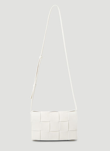 Cassette Shoulder Bag Bottega Veneta Cassette Shoulder Bag White bov0246004