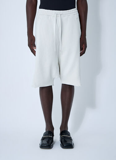 Entire Studios 헤비 드롭 쇼츠  화이트 ent0159010