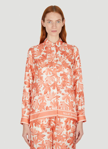 Svago Relaxed Shirt Max Mara Svago Relaxed Shirt Orange max0252028