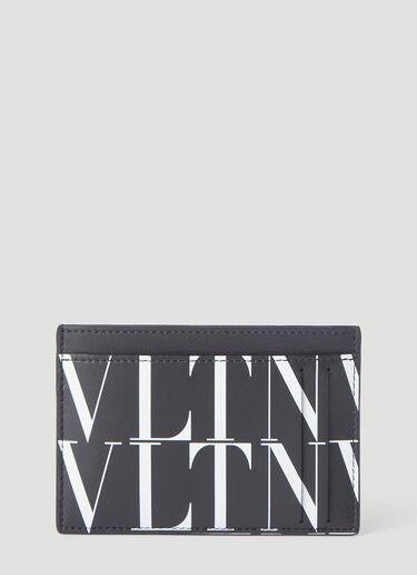Valentino VLTN Times Card Holder Black val0145039