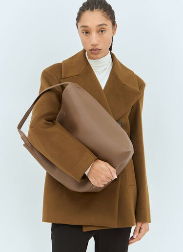 The Row Large N/S Park Tote Bag Khaki row0257024