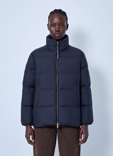 LN-CC® - Moncler: Vivantesse Short Down Jacket - Navy Moncler Vivantesse Short Down Jacket Navy mon0266028
