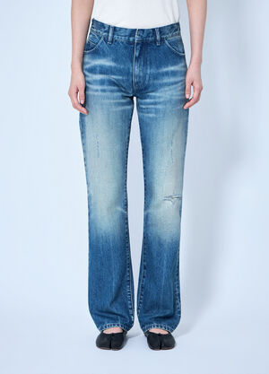 MM6 Maison Margiela Straight Leg Jeans Blue mmm0264054