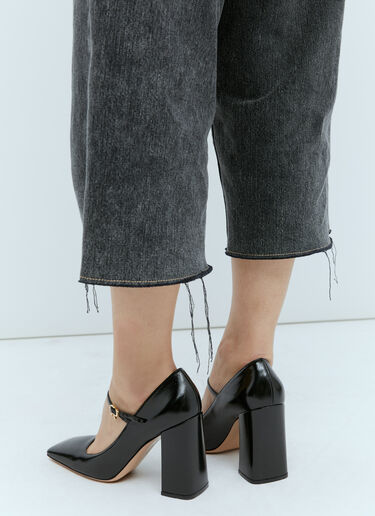 Gianvito Rossi Freeda 皮革高跟鞋 黑 gia0255008