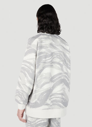 4 Moncler Hyke Graphic Print Sweatshirt Grey mhy0151008