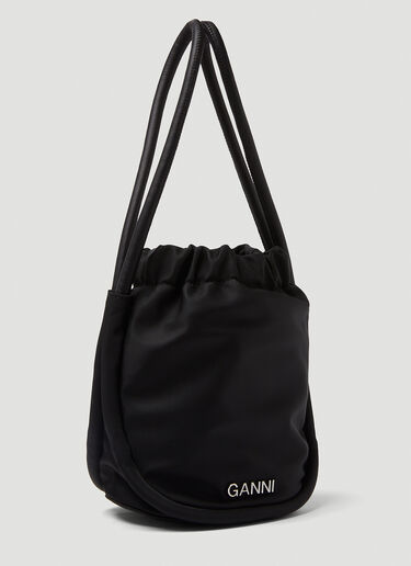 GANNI Side Strap Mini Bag Black gan0249030