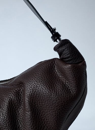 Large Rail Belt Croissant Shoulder Bag Lemaire Large Rail Belt Croissant Shoulder Bag Brown lem0362017