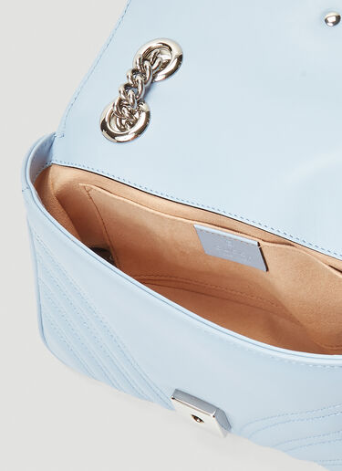 Gucci GG Marmont Small Shoulder Bag Blue guc0241124