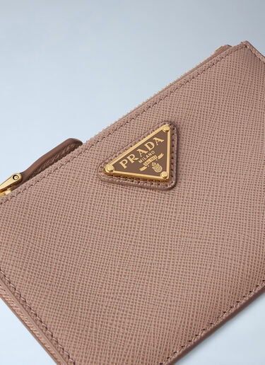 LN-CC® - Prada: Saffiano Card Holder - Pink Prada Saffiano Card Holder Pink pra0263022