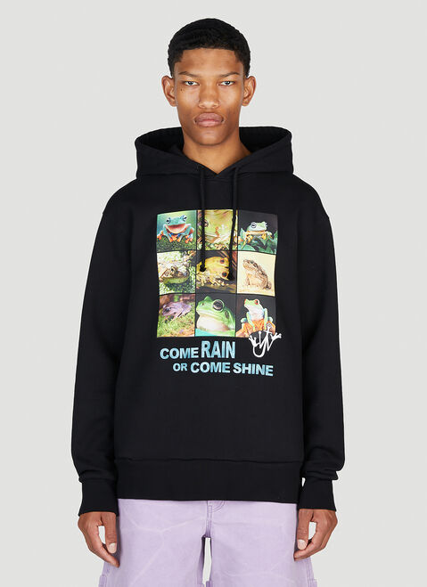 JW Anderson Frog Hooded Sweatshirt Beige jwa0154013
