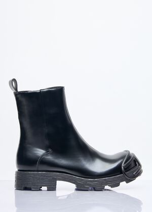 Our Legacy D-Hammer Bt Zip D Boots Black our0360025