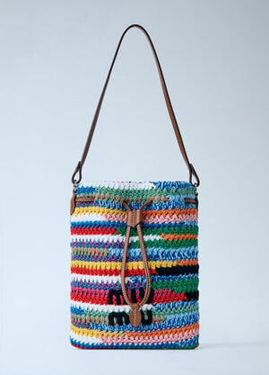 Miu Miu Crochet Pouch Bag Multicolor miu0264211