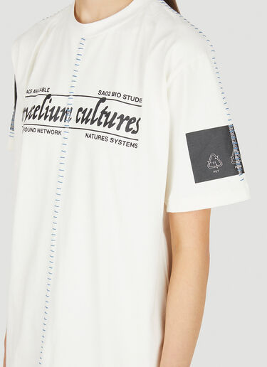 Space Available 아르티장 마이셀리움 컬처스 T-셔츠 화이트 spa0350014